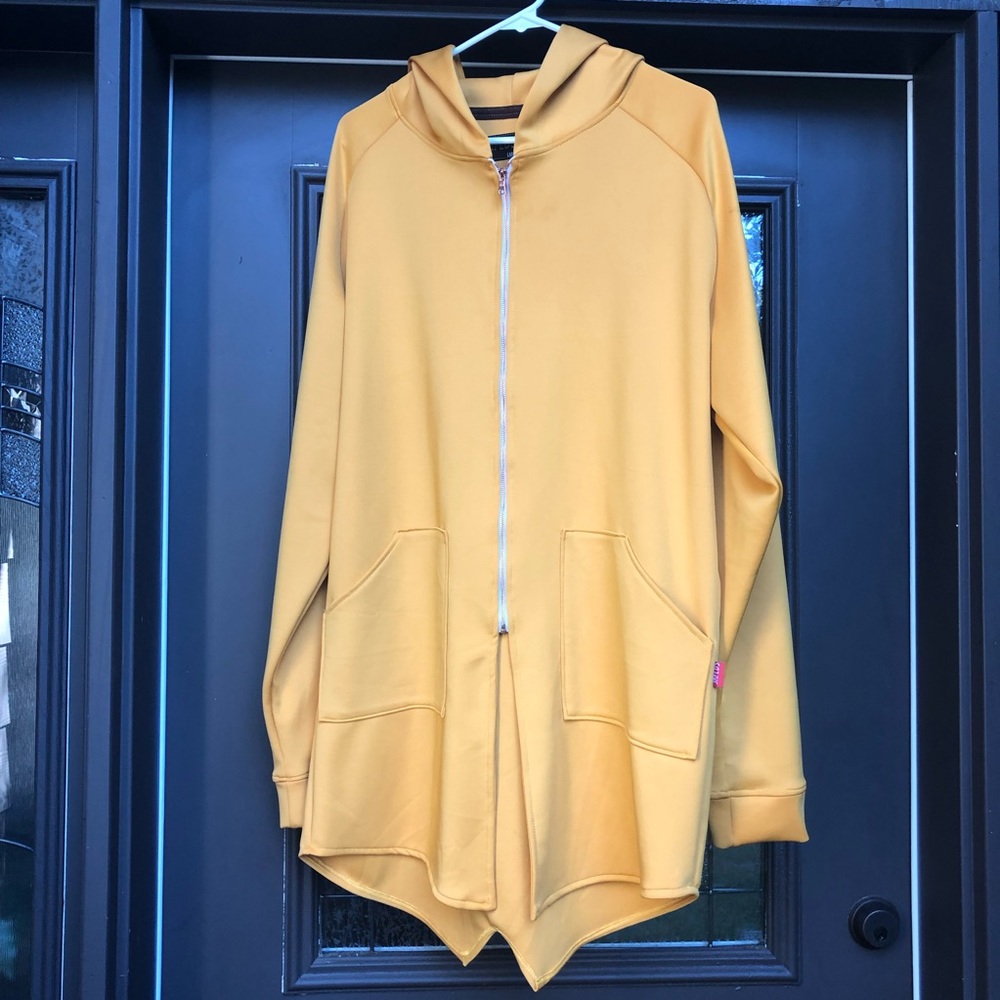 mustard orange JAFLDS sweatshirt
